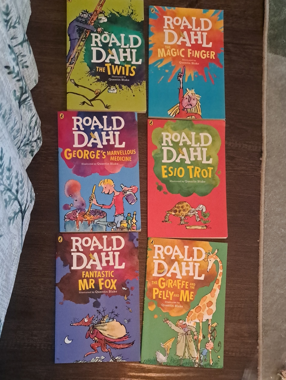Roald Dahl 6-Book Collection – Quentin Blake Illustrated Like New Condition
